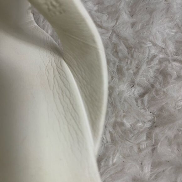 BIRKENSTOCK GIZEH EVA WHITE slides Sandals Size 38 L7 - Picture 6 of 8